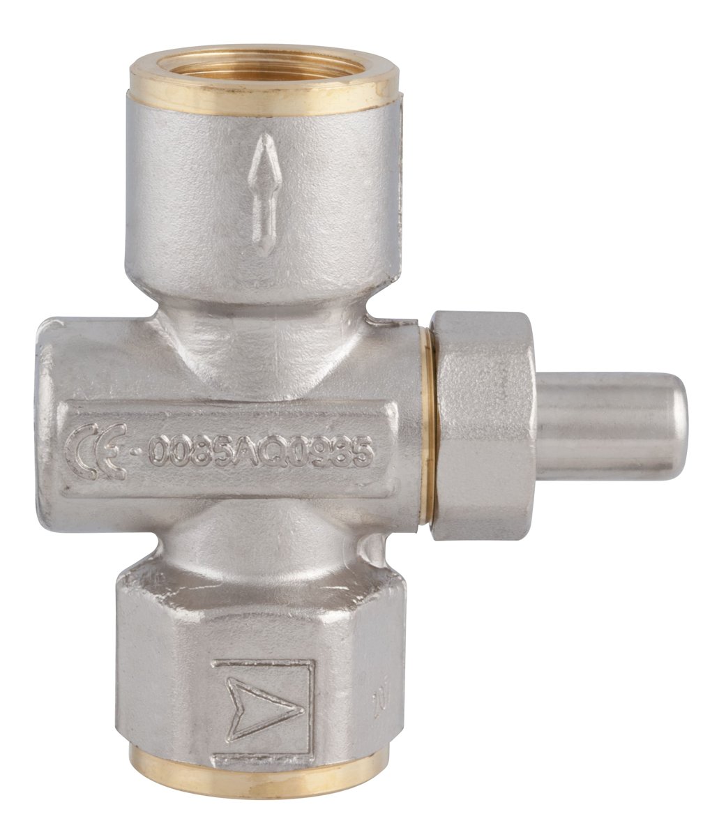 AFRISO pressure gauge shut-off cock | 63090