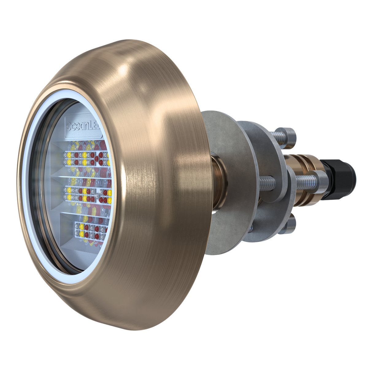 OceanLED marine L1 3010HD Angles 0, 5, 10, 15, 20, 25, L2 2010HD Angles 0, 5, 10, 15, 20, 25, L1 Series Stainless Steel 316L Cofferdams, L2 Series Stainless Steel 316L Cofferdams, L1 Series Aluminium 6082 Cofferdams, L2 Series Aluminium 6082 Cofferdams
