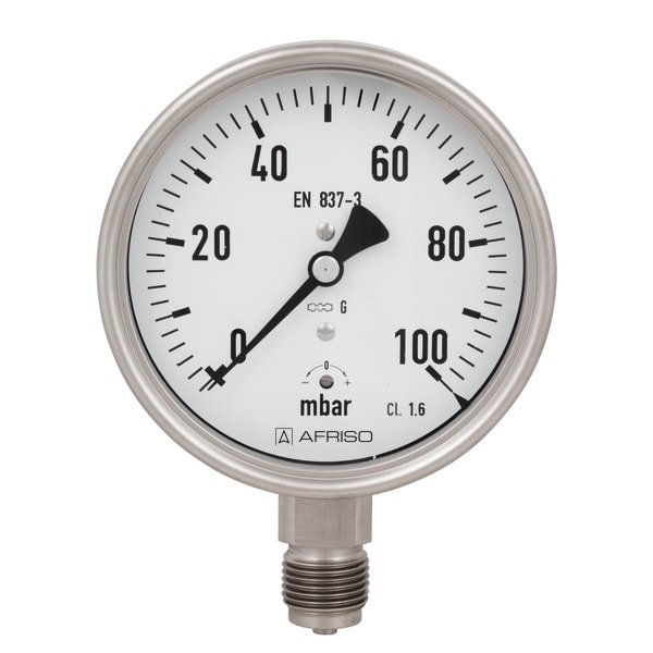 AFRISO Capsule pressure gauges for chemical applications KP63Ch | 35017402