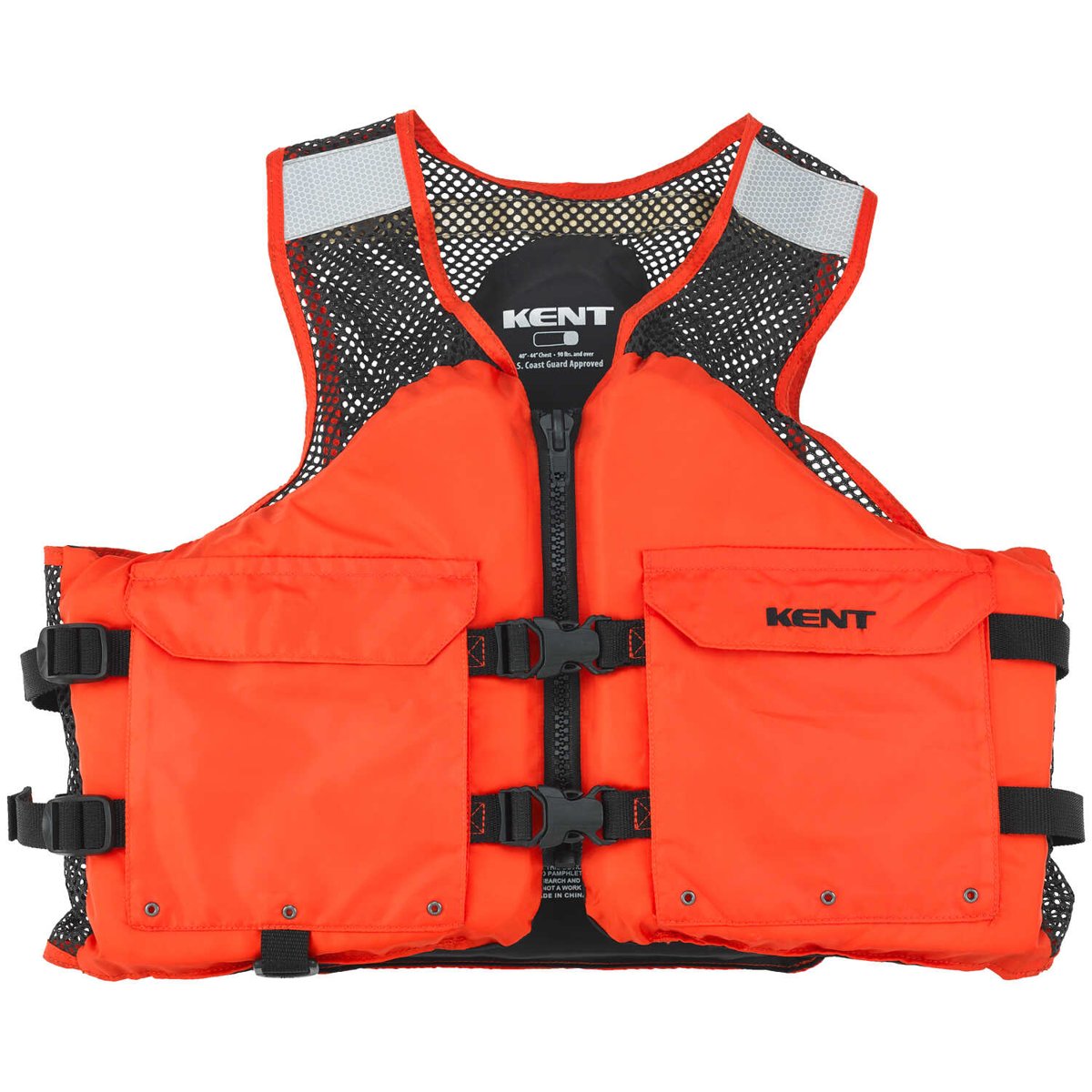 Kent Water Sports Holdings Model (Z)4XLT, (Z)4XXLT, (Z)4XXXLT, (Z)4XXXXLT, or (Z)4XXXXXLT; Adult X-Large through XXXXX-Large; wearable PFD.