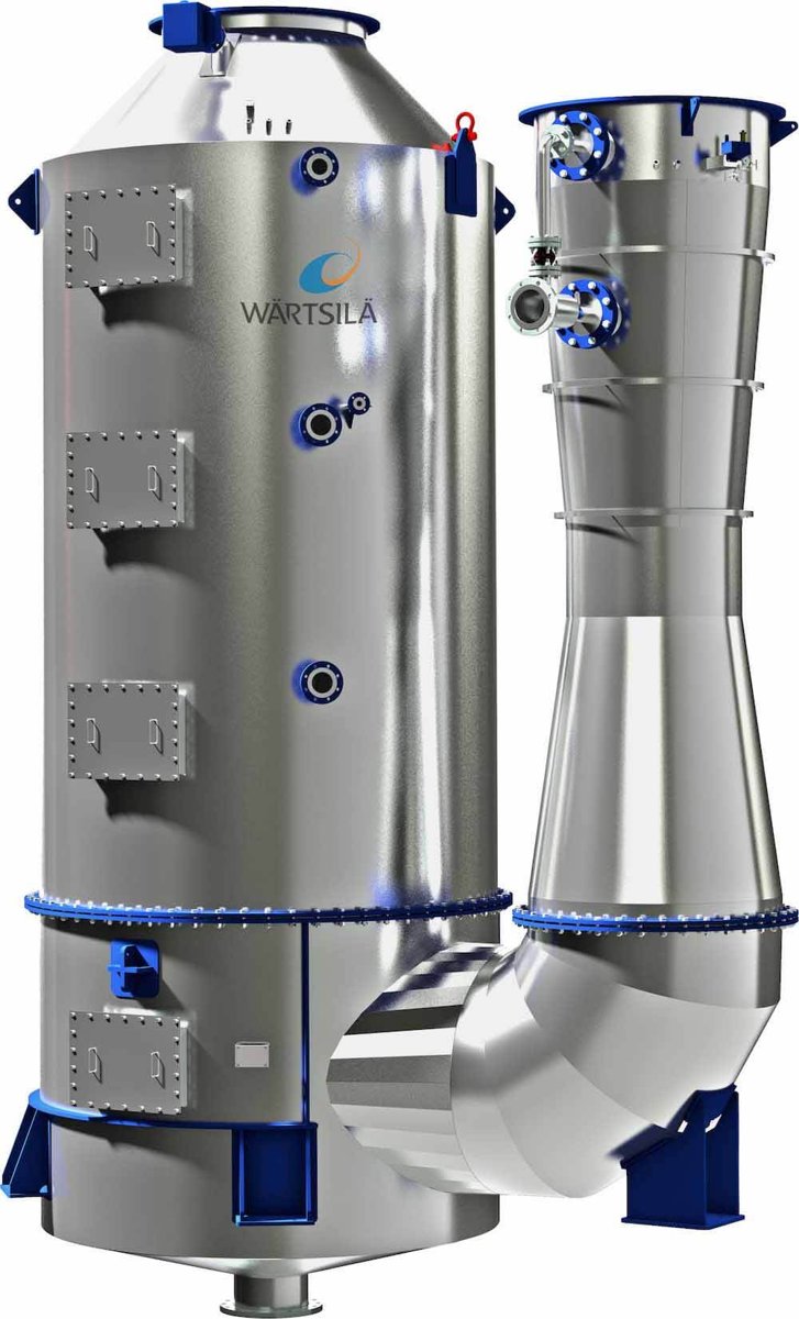 Wärtsilä Moss V-SOx Hybrid 13 MW + 8 MW systems installed on board CLIPPER GALIOT (IMO 1026817)