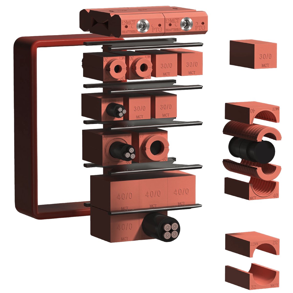 MCT Brattberg "MCT Brattberg 2000" composed of steel frames