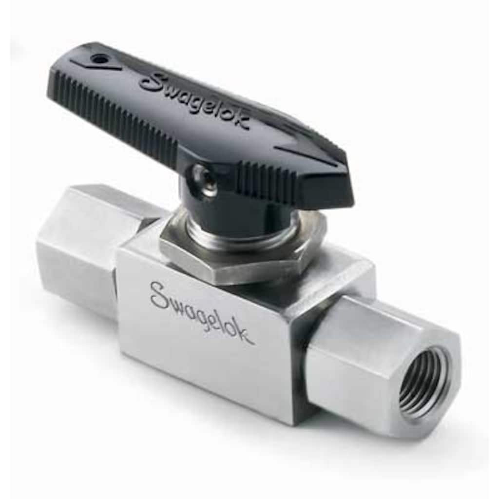Swagelok Stainless Steel Multipurpose Ball Valve, SK Series, 1/4 in. FNPT