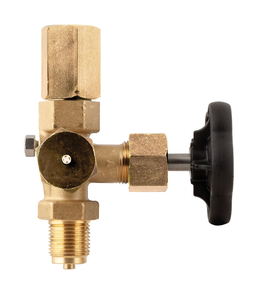 AFRISO pressure gauge shut-off valve with male test connection M20 x 1.5 | 63041