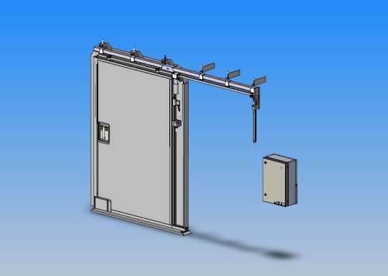 KAEFER Schiffsausbau Class A-60 fire sliding door, type A 3000 Double