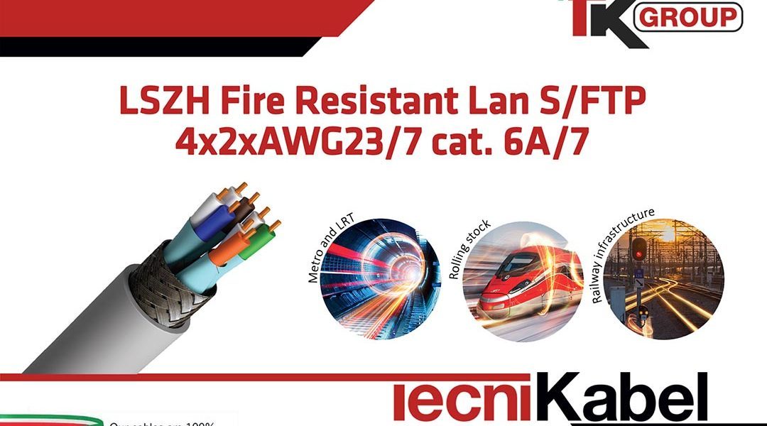 TecniKabel TKSEA FIRE RESISTANT ARMOURED CANBUS LSZH CABLE.