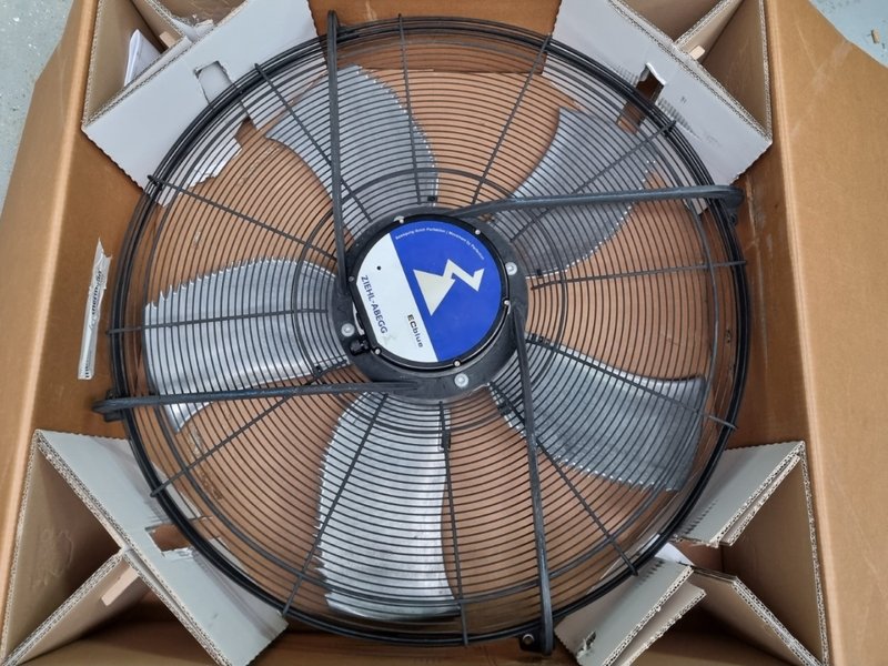 Ziehl-Abegg Marine ZAmarine Supply 20000m3h engine room