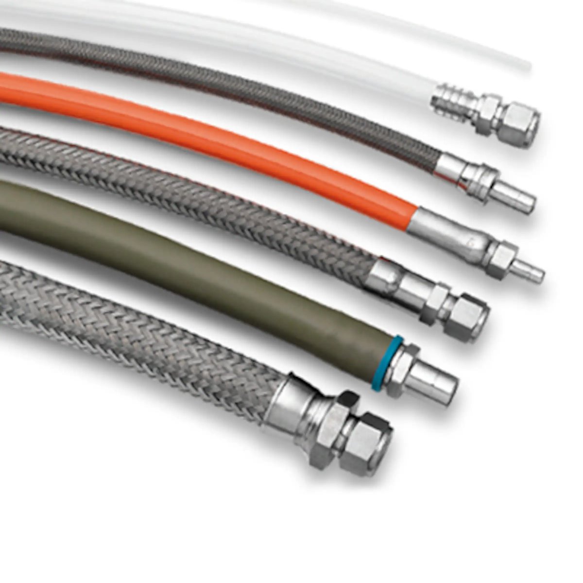 Swagelok Thermoplastikschlauch, Nylon Innenschlauch nicht leitend, 1/2 Zoll Innendurchmesser, SAE J517 100R7