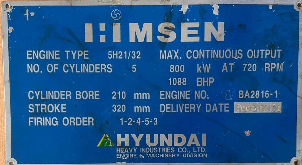 HiMSEN 5LH21/32-GS-60Hz