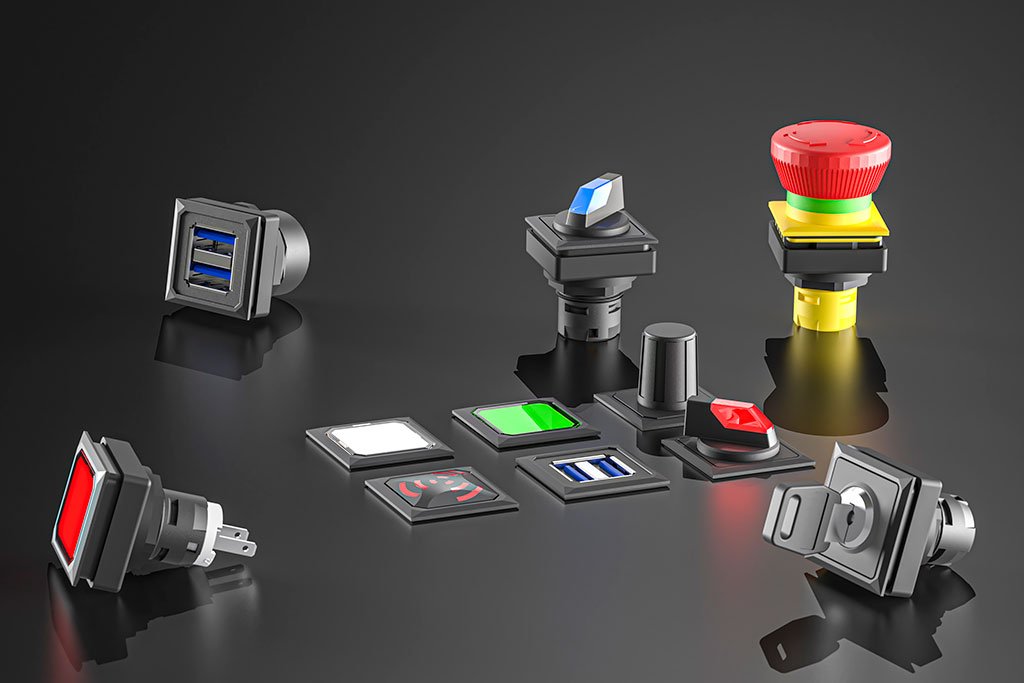 Georg Schlegel Oktron/Oktron R, Oktron Juwel Contact Blocks, Rontron-R-Juwel/Rontron-Q-Juwel and Actuators as listed in the certificate