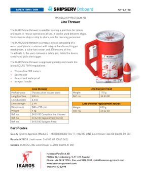 Hansson PyroTech Certificate MEDD00001TR