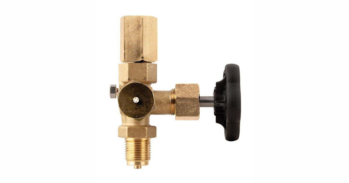 AFRISO pressure gauge shut-off cock with male test connection M20 x 1.5 | 63015