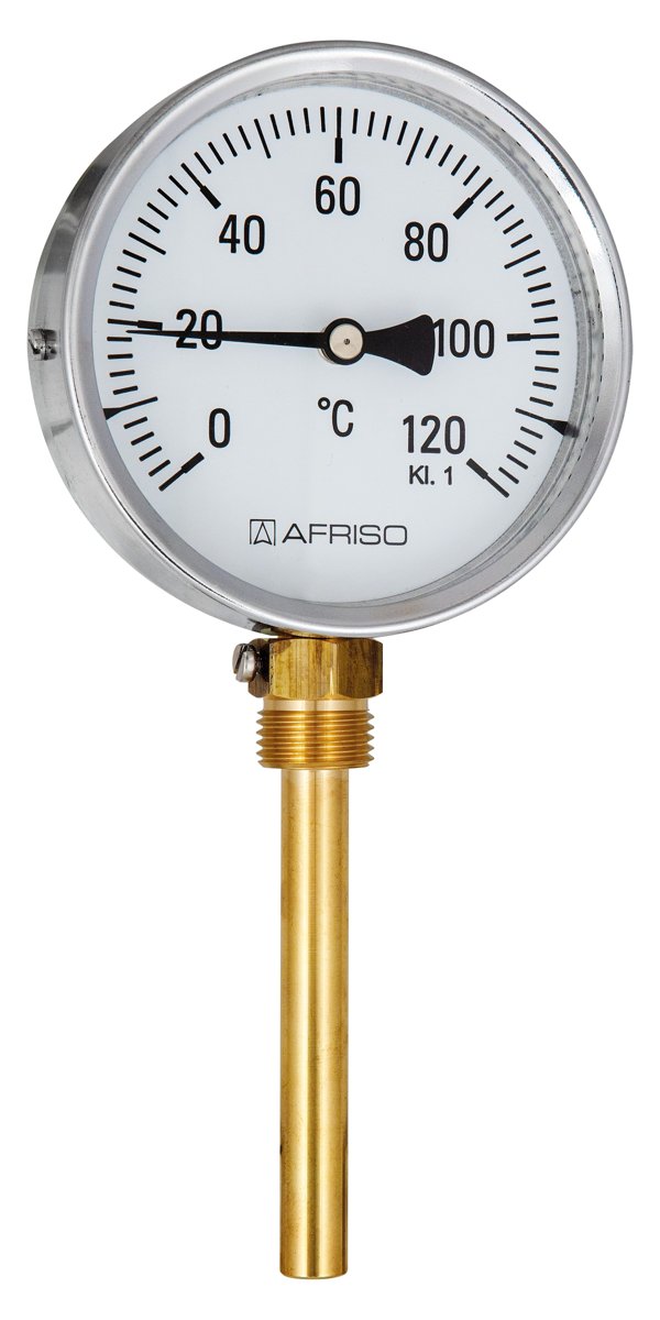 AFRISO bimetal thermometer for industrial applications BiTh 100 I | 65349211