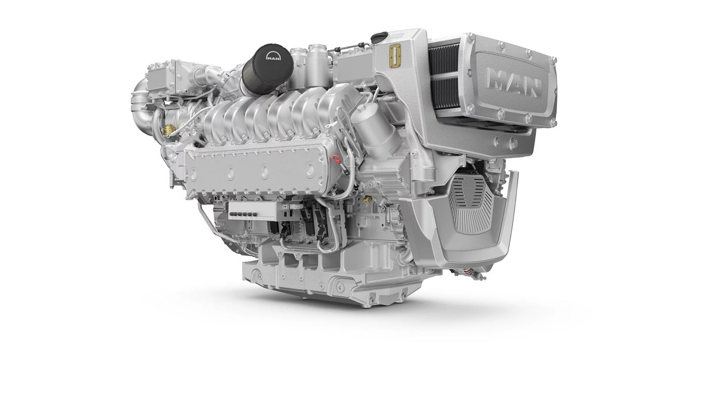 MAN Energy Solutions D3872 LE32x / LE33x Auxiliary GenSet