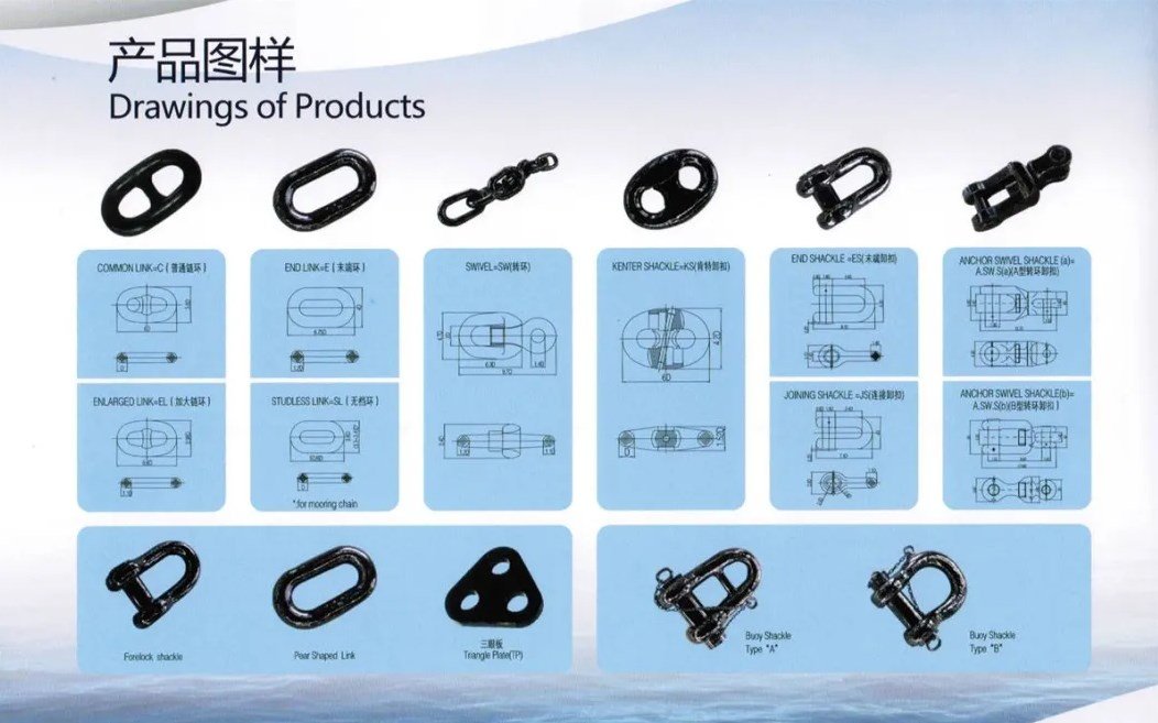 DaiHan Anchor Chain Mfg. Swivel Shackle Ø46 mm