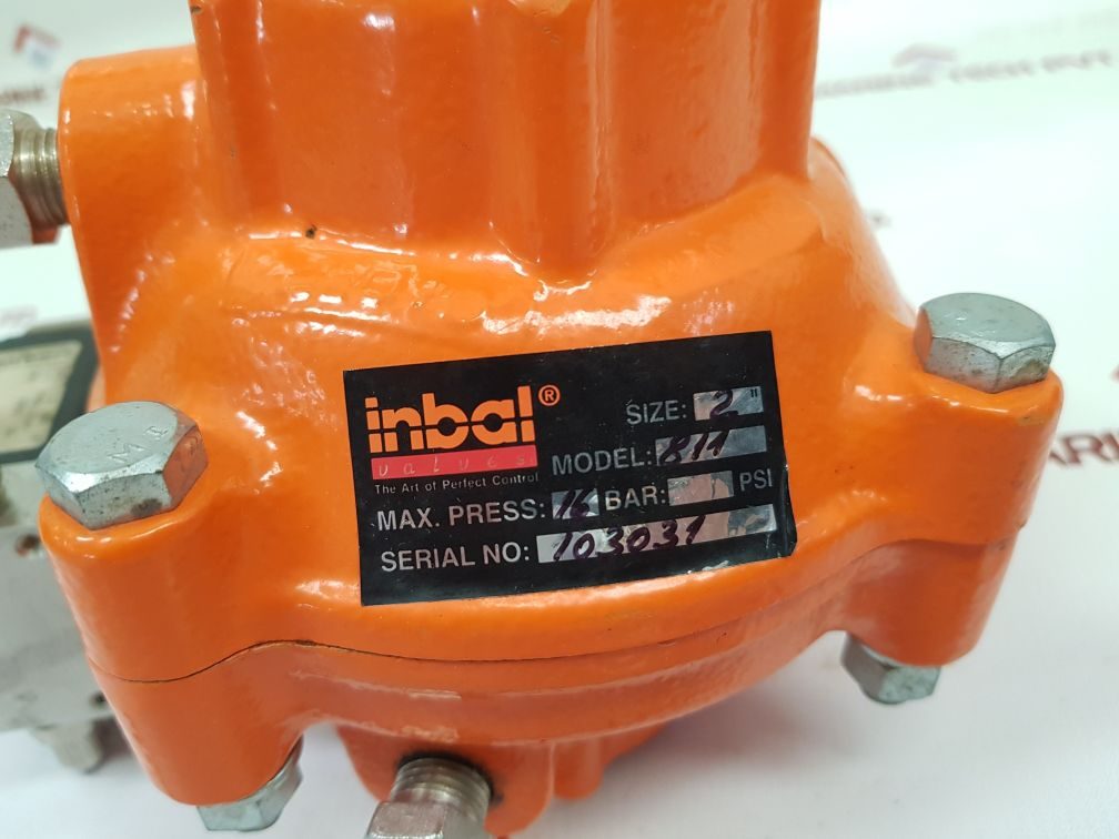 MIL Inbal Valve 811 Threaded, 833 Flanged