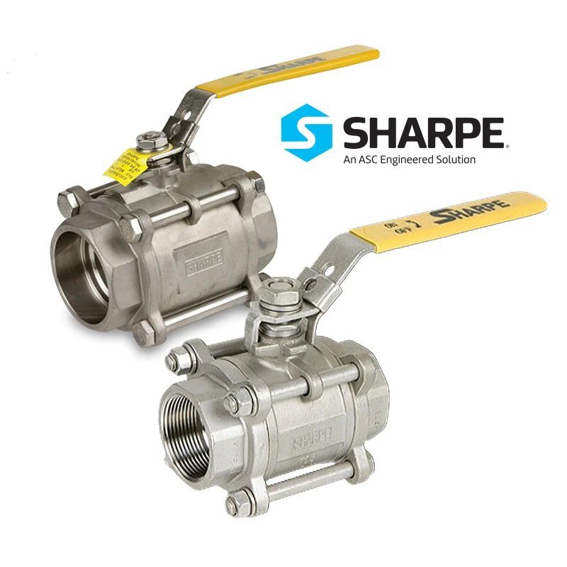 Sharpe Series 88 - Tube Full Port, 3-Piece Ball Valves - Class 600 & 300, ASME BPE