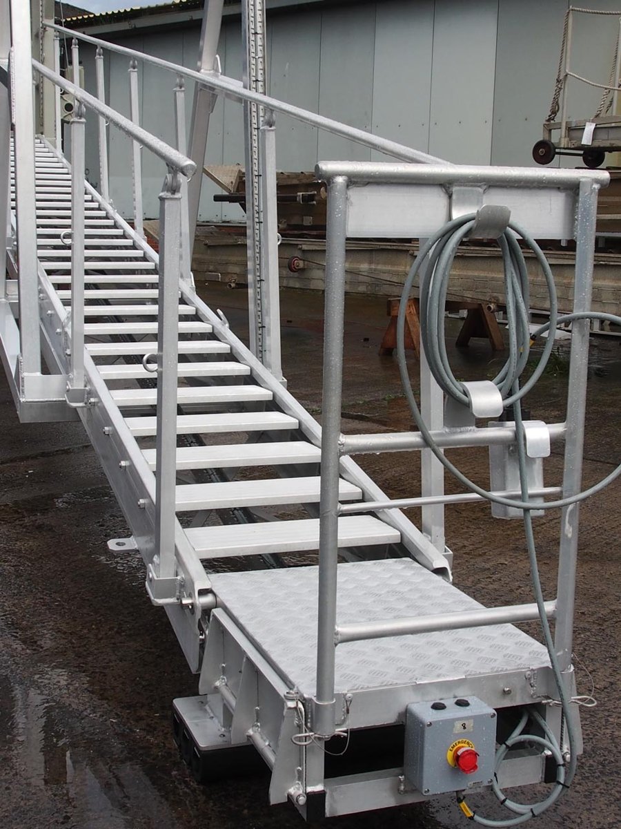 TUYCALDE, S.L. Accommodation ladders with the following length; 6.8, 7.4, 8.0, 8.6, 9.2, 9.8 & 10.5 m