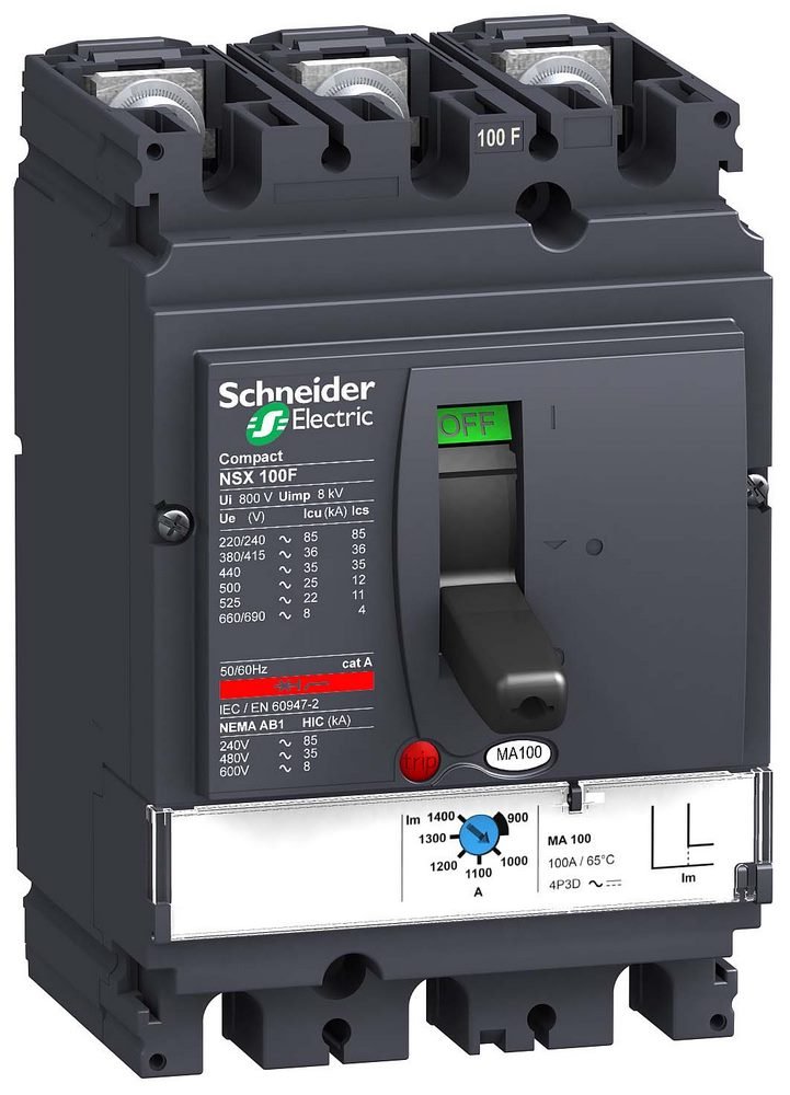 Schneider Electric Industries S.A.S. ComPacT "NSX 100 to 630"