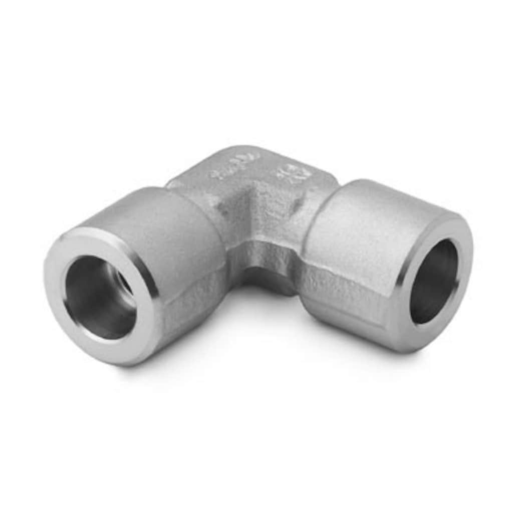 Swagelok 316 Stainless Steel Tube Socket Weld 90° Union Elbow, 1/2 in. OD