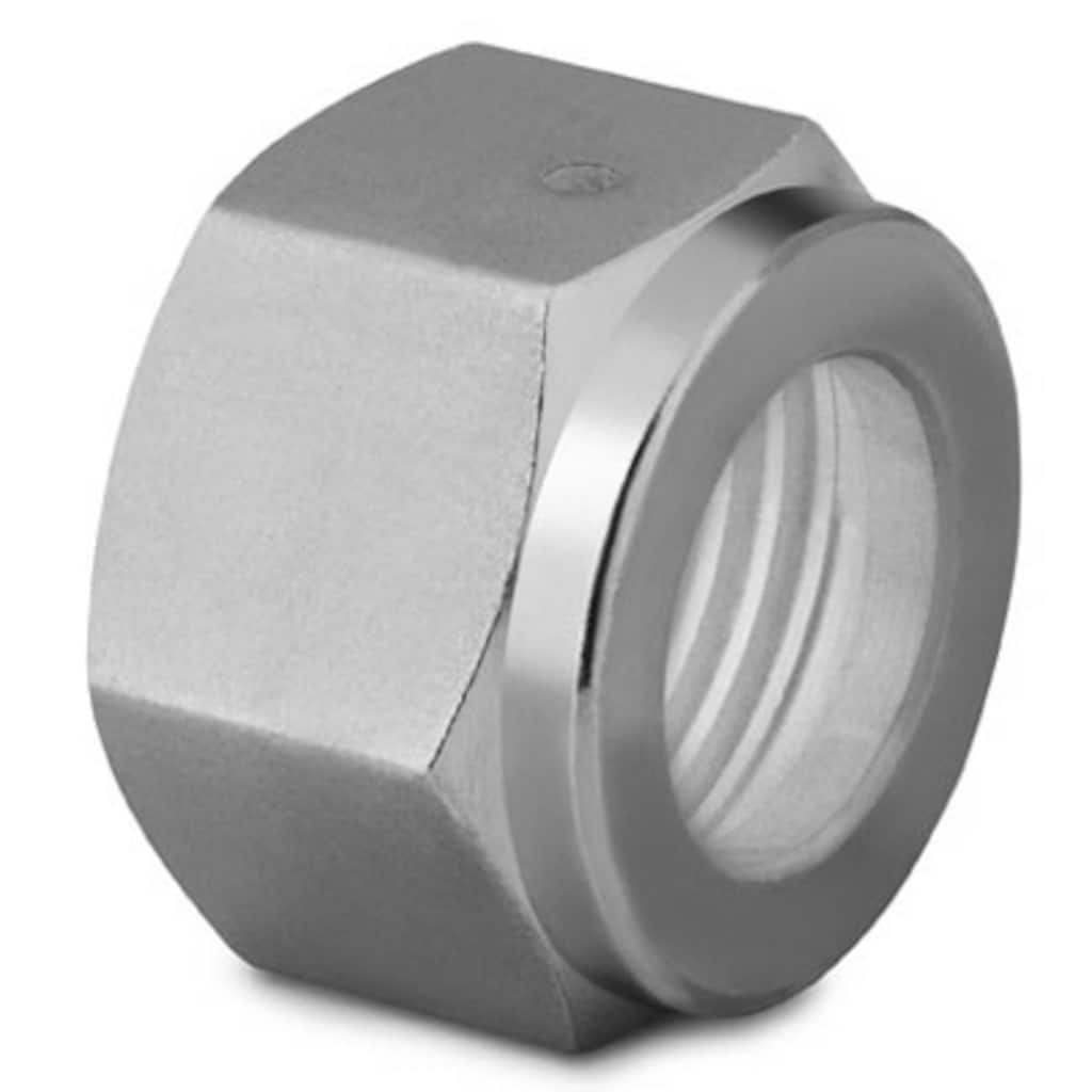 Swagelok 316 Stainless Steel Female Nut for 1/4 in. VCO O-Ring Face Seal Fitting