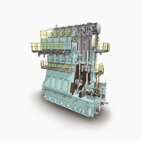 WinGD RT-flex50DF Two-Stroke Engine