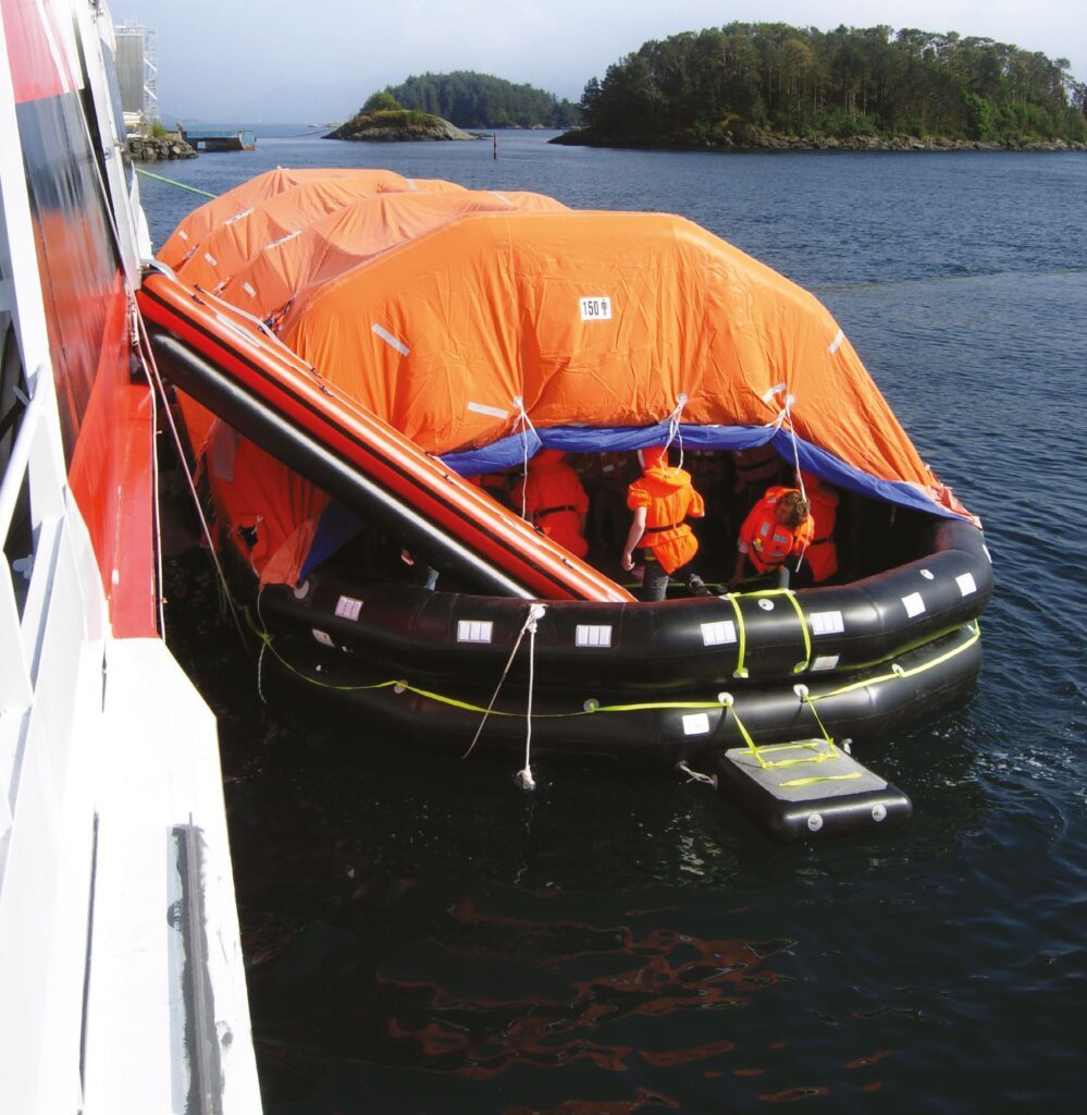 Survitec Group Zodiac 25-person SOLAS A or SOLAS B inflatable liferaft.