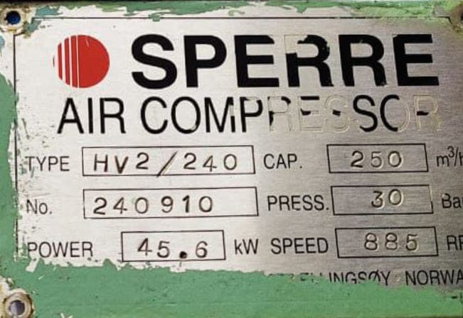 Sperre HV2/240