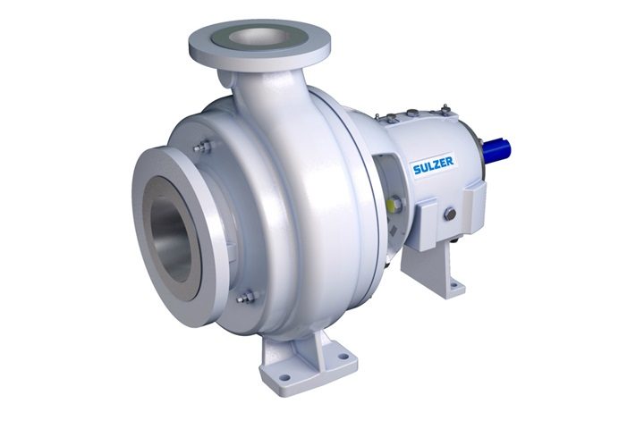 Sulzer AHLSTAR End-Suction Single-Stage Centrifugal Pump