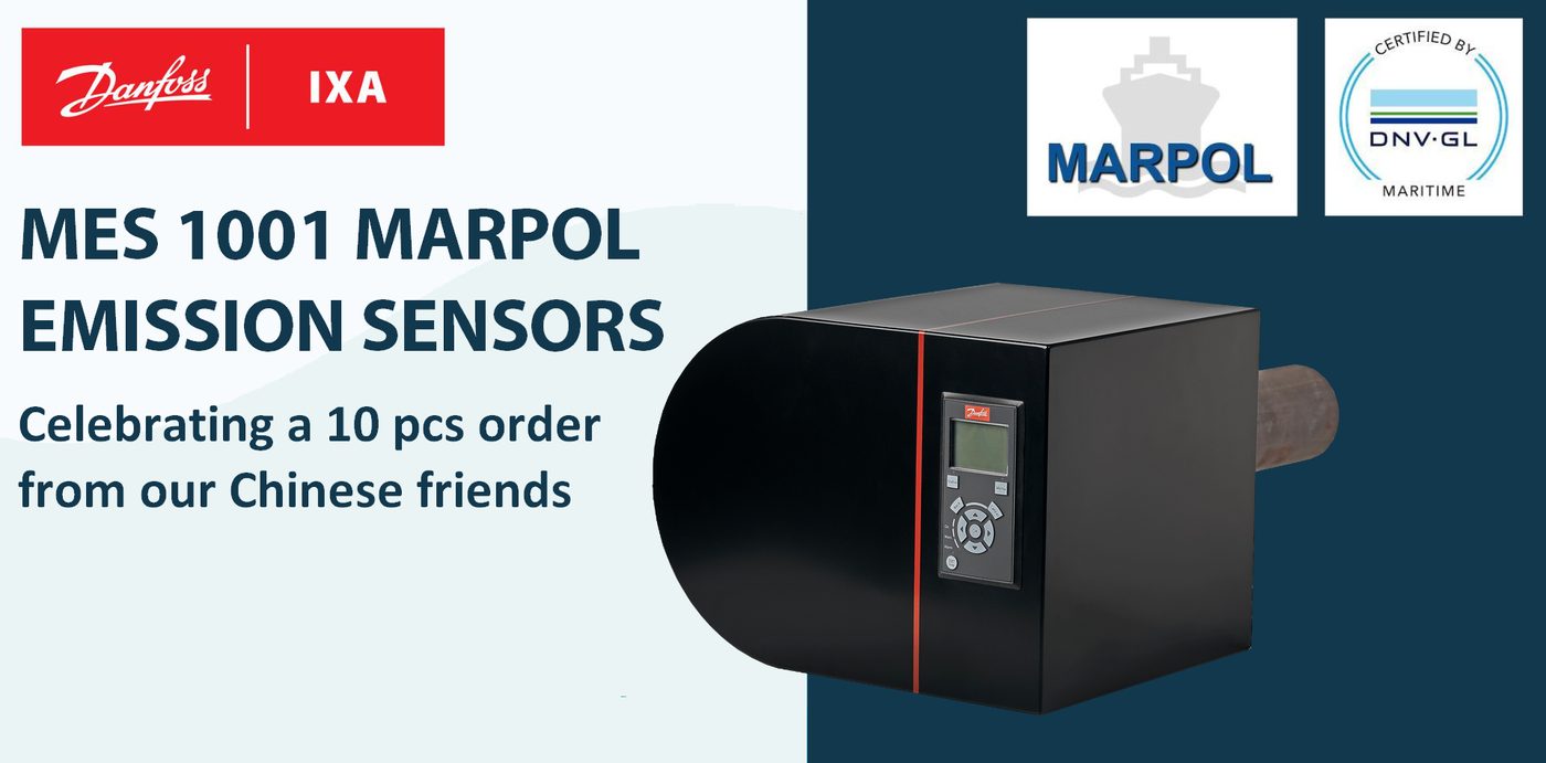 Danfoss Ixa Marine Emission Sensors: MES1001 and MES1001 MARPOL