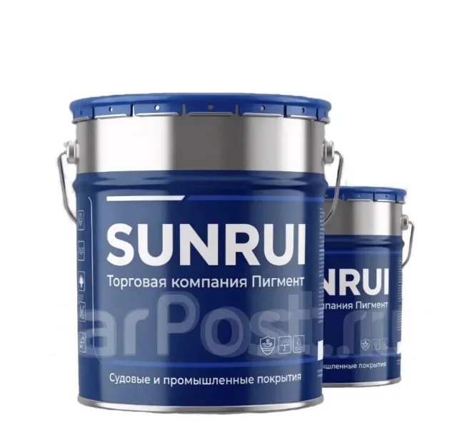 Xiamen SunRui Ship Coating 725-WH06-55 (water-based integrated primer and topcoat)