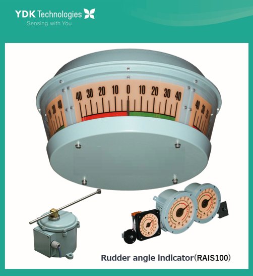 YDK Technologies Co., Ltd., Morioka Branch RAIS100 Rudder Angle Indicator