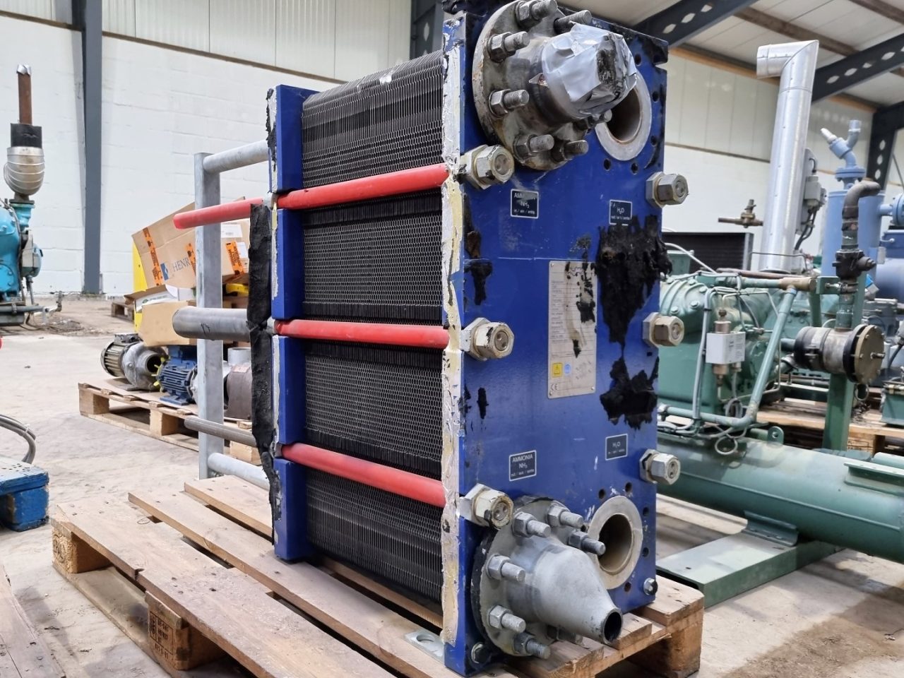 Alfa Laval M10 200kW FW cooling