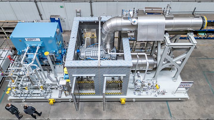 Gulf Technical Equipment & Hydraulic Factory Compressor skid