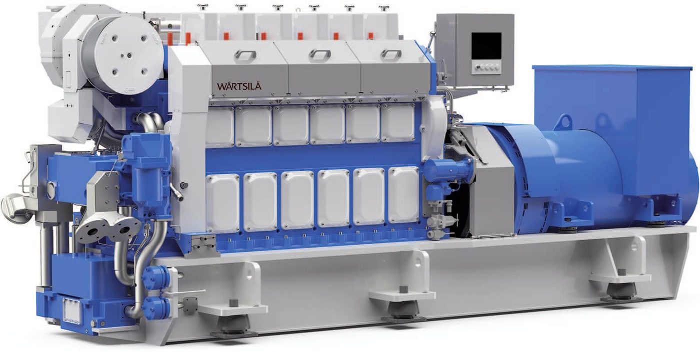 Wärtsilä Auxpac 20 Generating Set (W20 Genset Series: 4L20–9L20)