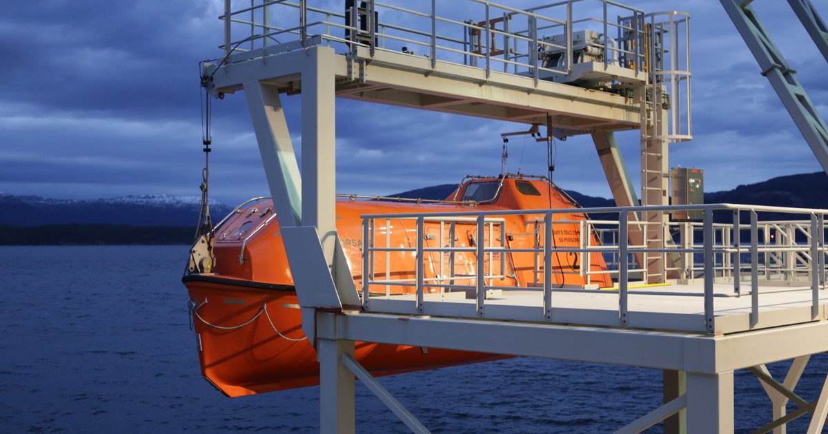 Viking Life-Saving Equipment DL-R 16P Davit-Launch