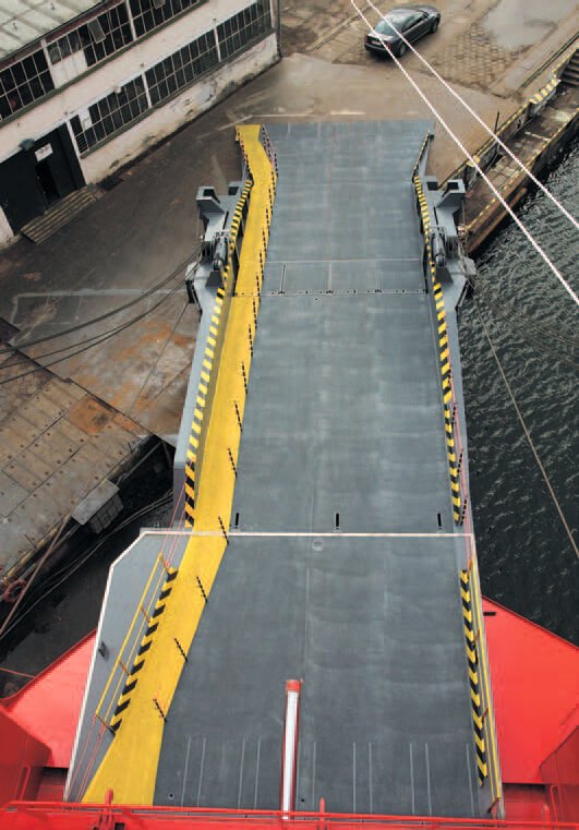 TTS Marine Stern Ramp 120t 8m-C