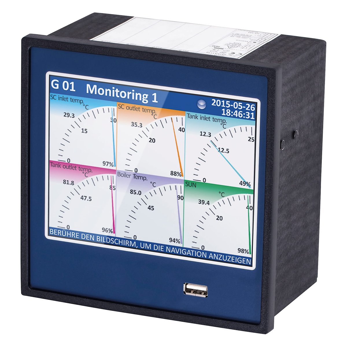 AFRISO Multi-channel process display MPA 20 | MPA_20_01030701