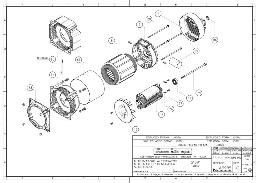 Mecc Alte S16W-75