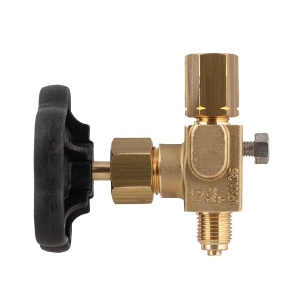 AFRISO pressure gauge shut-off valve | 63094