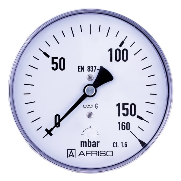 AFRISO Standard capsule pressure gauges KP100 | 35117311