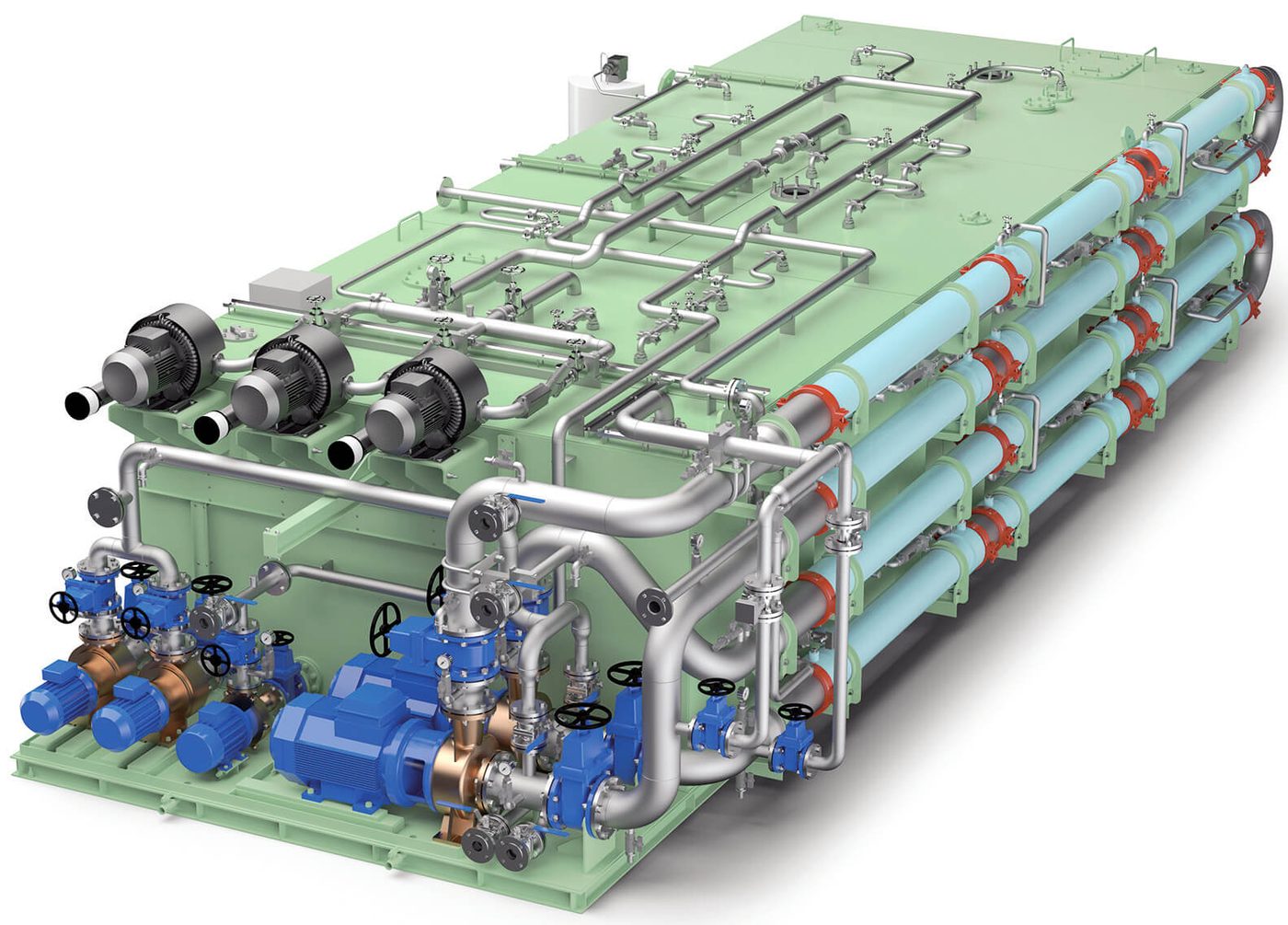 Wärtsilä / Hamworthy Membrane BioReactor (MBR) Sewage System