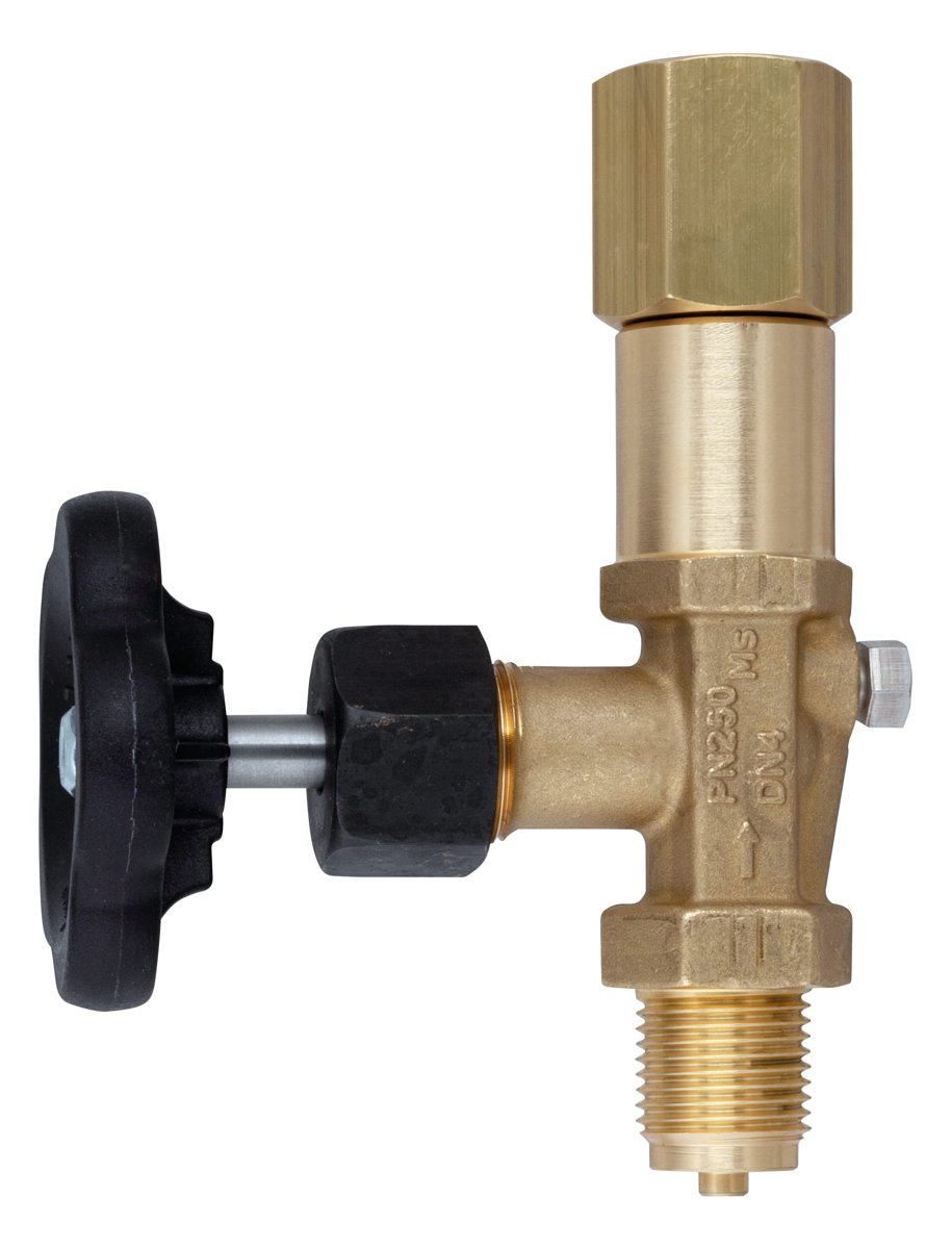 AFRISO Pressure gauge shut-off valve DIN 16270 design B