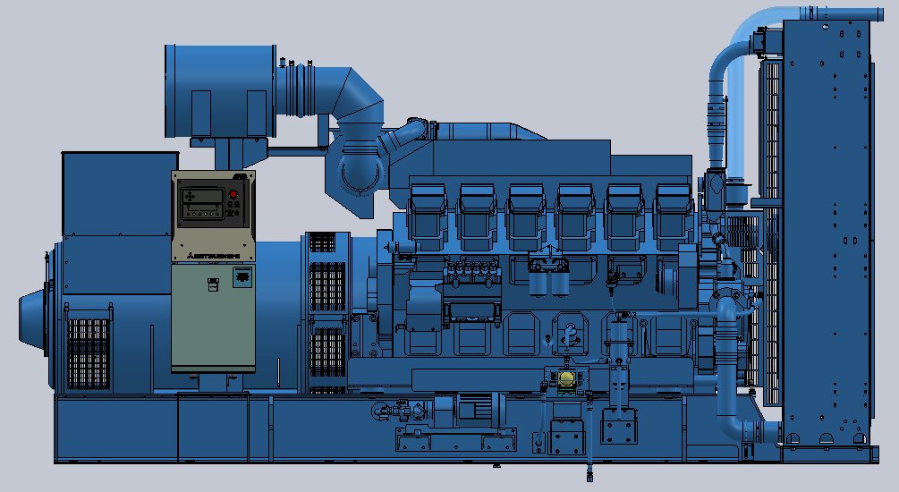 Twin Disc 8.5 BTG/12.5-15.0 BTG GENERATOR