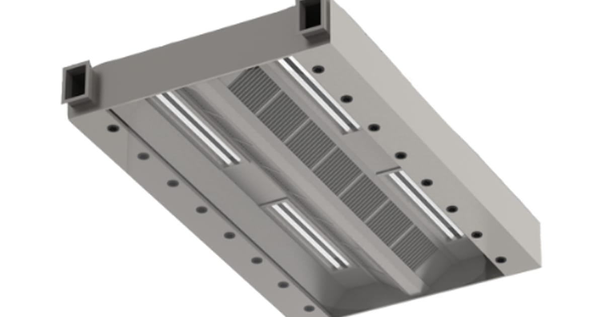 Hupfer Marine Galley Ventilation Hood Medium 440V Marine