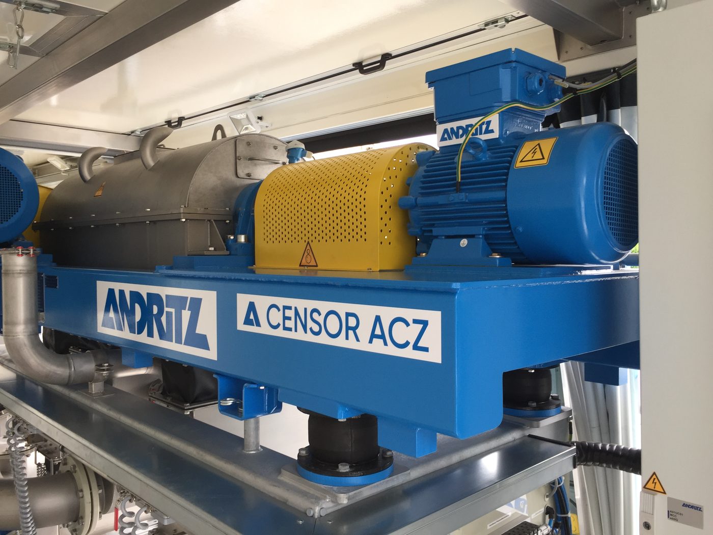 Andritz Marine Decanter Centrifuge Censor ACZ