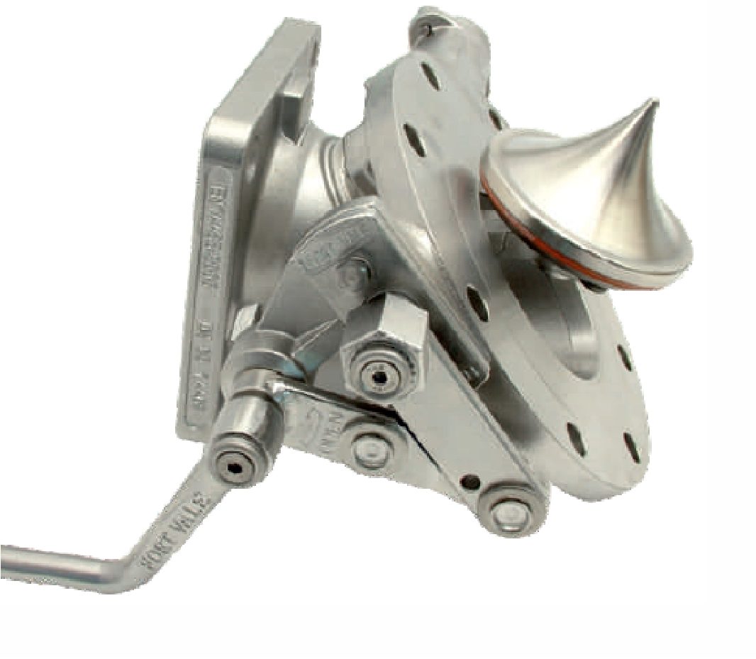 Fort Vale 3" 45° Cleanflow Footvalve