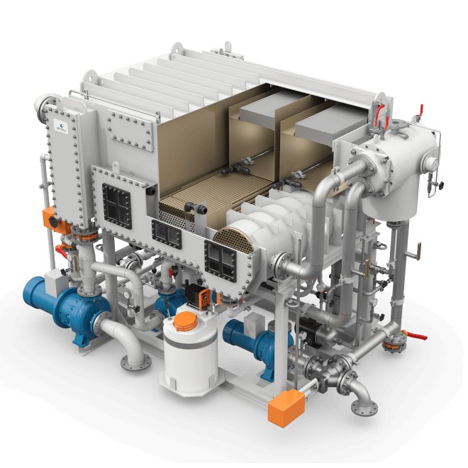 Wärtsilä Horizontal inner Tube Evaporator (HiTE) - Marine Freshwater Generator