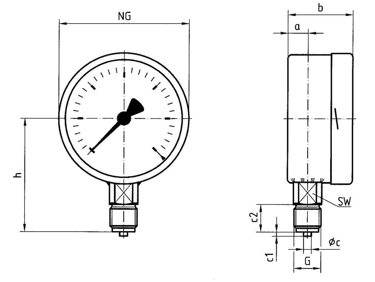 AFRISO RF100ChGly D802