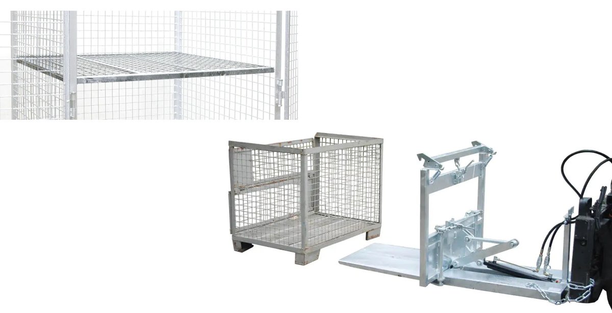 MEC Container Safety Systems Self Hanging Stacker B4.2-18